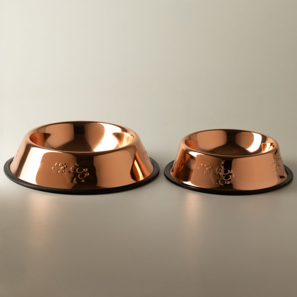 Food Bowl - Single Copper Style - 18cm - Stainless Steel (304)
