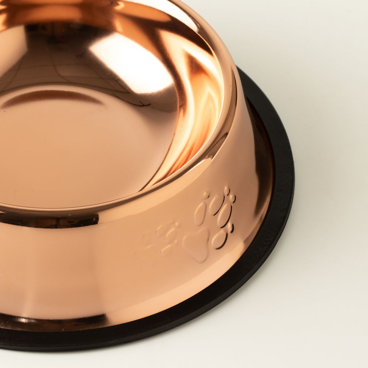 Food Bowl - Single Copper Style - 18cm - Stainless Steel (304)