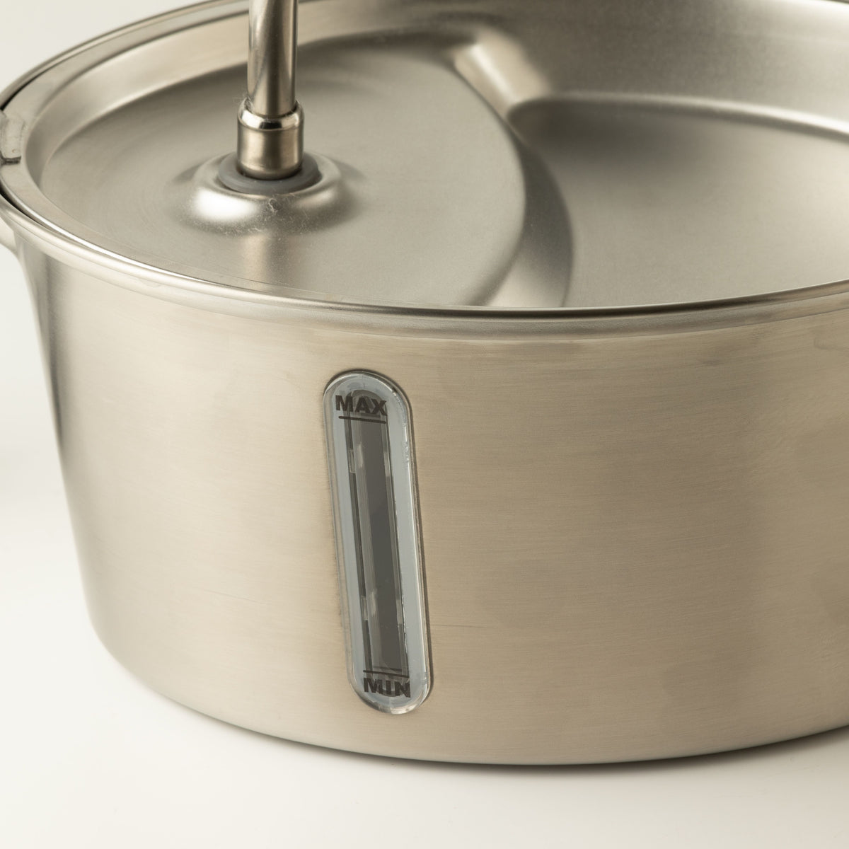 Electric Water Fountain 2.5 Liter - USB - Stainless Steel